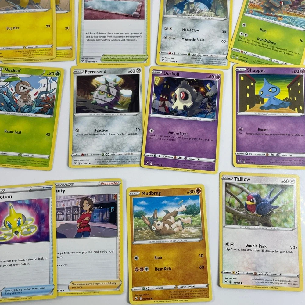 Pokemon 57 card lot deck 185 TCG Card Lot 57 Mixed